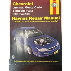 Haynes Repair Manual 24048 1995 - 2005 Chevrolet Lumina Monte Carlo Impala FWD